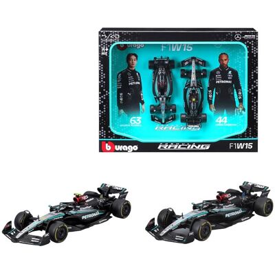 Bburago Mercedes-AMG F1 W15 (2024) 1:43 (dárkový set 2 ks) Bburago Mercedes-AMG F1 W15 (2024) 1:43 (dárkový set 2 ks)