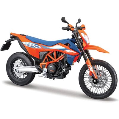 Maisto KTM 690 SMC R 2023 1:12 se stojánkem Maisto KTM 690 SMC R 2023 1:12 se stojánkem