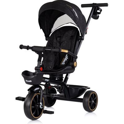 CHIPOLINO Tříkolka se stříškou Max Sport 2v1 Noir CHIPOLINO Tříkolka se stříškou Max Sport 2v1 Noir