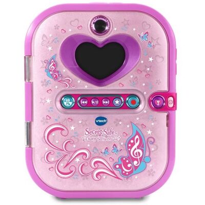 Vtech Kidi Secret Safe - Můj tajný deník s rozpoznáváním obličeje a kamerami Vtech Kidi Secret Safe - Můj tajný deník s rozpoznáváním obličeje a kamerami