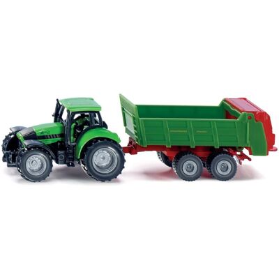 Siku Blister – Traktor s univerzální vlečkou Siku Blister – Traktor s univerzální vlečkou