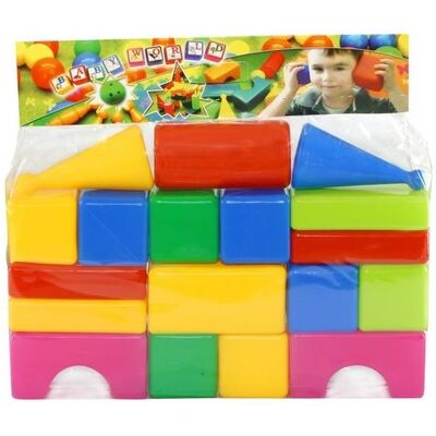 Teddies Stavebnice kostky velké 18 ks Teddies Stavebnice kostky velké 18 ks