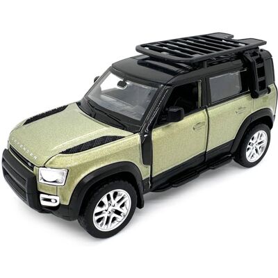 Jamara Land Rover Defender 110 Diecast 1:43 zelené 2v1 Jamara Land Rover Defender 110 Diecast 1:43 zelené 2v1