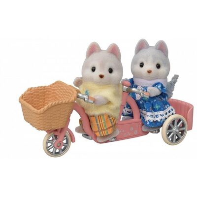 Sylvanian Families Tandemové kolo pro Husky sourozence Sylvanian Families Tandemové kolo pro Husky sourozence