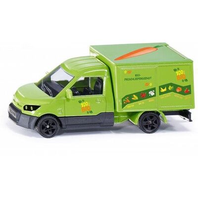 Siku Super - auto pro přepravu BIO produktů s nálepkami, 1:50 Siku Super - auto pro přepravu BIO produktů s nálepkami, 1:50