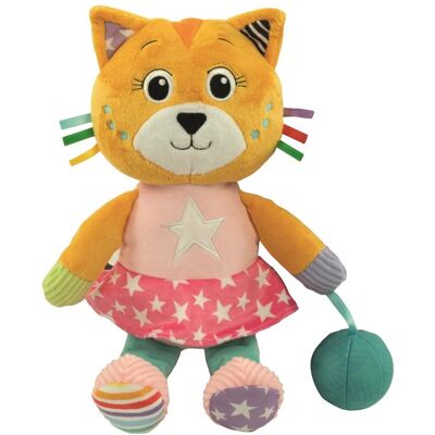 Clementoni Baby pro tebe Plyšová kočka Katka - Plyšová hračka Clementoni Baby pro tebe Plyšová kočka Katka - Plyšová hračka