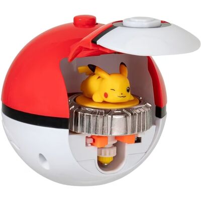Jazwares Pokémon battle spinner pack - Pikachu s pokeballem Jazwares Pokémon battle spinner pack - Pikachu s pokeballem