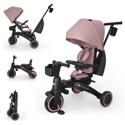Kinderkraft Tříkolka Jazz 3 Pink, 9 m+ Kinderkraft Tříkolka Jazz 3 Pink, 9 m+