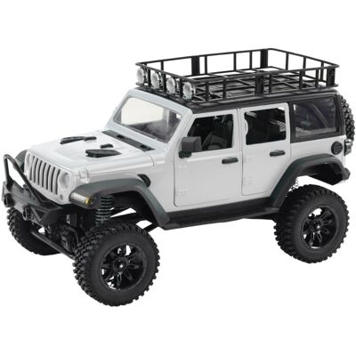 LEAN Toys Terénní vozidlo RC na dálkové ovládání 2.4 G 4 × 4 Drive, grey LEAN Toys Terénní vozidlo RC na dálkové ovládání 2.4 G 4 × 4 Drive, grey
