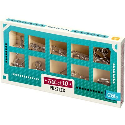 Albi Set of 10 Puzzles - Blue Edition Albi Set of 10 Puzzles - Blue Edition
