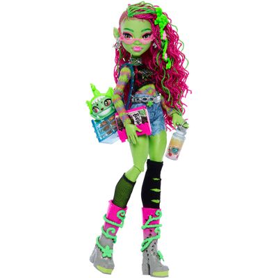 Mattel Monster High Monsterka Venus, mazlíček a doplňky Mattel Monster High Monsterka Venus, mazlíček a doplňky