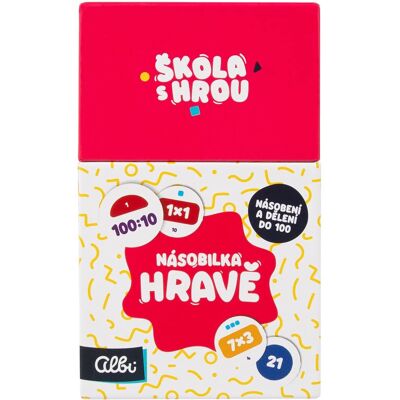 Albi Škola s hrou Násobilka hravě Albi Škola s hrou Násobilka hravě