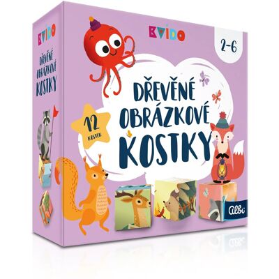 Albi Kvído - Dřevěné kostky Albi Kvído - Dřevěné kostky