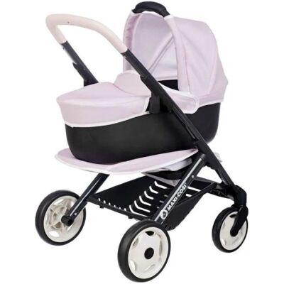 Smoby Maxi Cosi Kombinovaný kočárek světle růžový Smoby Maxi Cosi Kombinovaný kočárek světle růžový