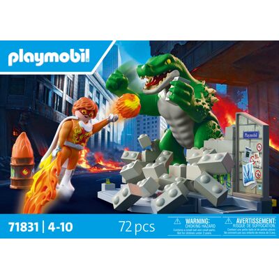 Playmobil 71831 Souboj s obřím ještěrem Playmobil 71831 Souboj s obřím ještěrem