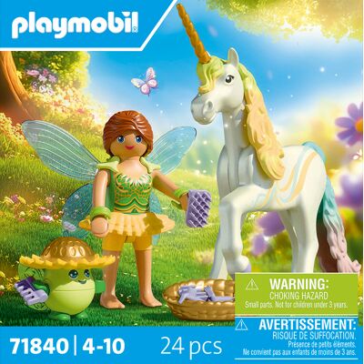 Playmobil 71840 Sběratelský jednorožec Duhová květina s vílou Playmobil 71840 Sběratelský jednorožec Duhová květina s vílou