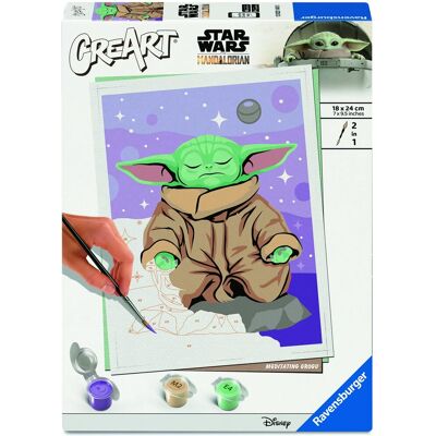 Ravensburger 120231400 CreArt Kouzelný Grogu Ravensburger 120231400 CreArt Kouzelný Grogu