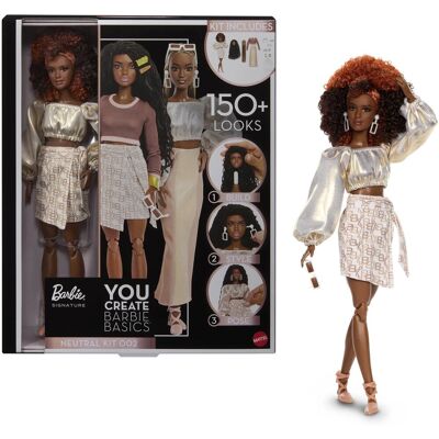 Mattel Barbie Signature You Create Barbie Basics Neutral kit 002 Mattel Barbie Signature You Create Barbie Basics Neutral kit 002