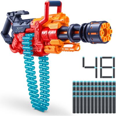 X-Shot Excel Crusher - Střílečka na šipky - 48 šipek Dosah 27m X-Shot Excel Crusher - Střílečka na šipky - 48 šipek Dosah 27m