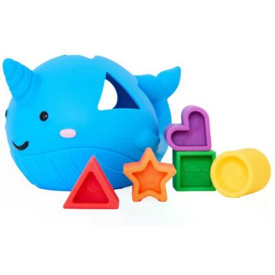 Jellystone Designs Třídění tvarů Narval duhové Jellystone Designs Třídění tvarů Narval duhové