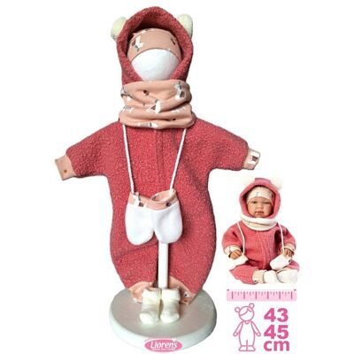 Llorens M844-001 obleček pro miminko New Born velikosti 43-45 cm Llorens M844-001 obleček pro miminko New Born velikosti 43-45 cm
