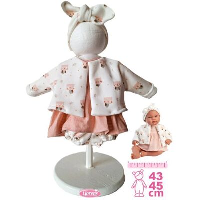 Llorens M844-004 obleček pro miminko New Born velikosti 43-45 cm Llorens M844-004 obleček pro miminko New Born velikosti 43-45 cm