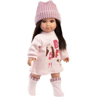 Llorens 53561 Sara - realistická s měkkým látkovým tělem - 35 cm Llorens 53561 Sara - realistická s měkkým látkovým tělem - 35 cm