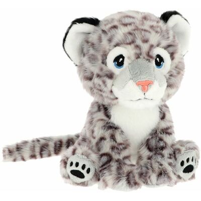 Keel Toys SE3745 Keeleco Levhart sněžný – ekoplyšová hračka 14 cm Keel Toys SE3745 Keeleco Levhart sněžný – ekoplyšová hračka 14 cm