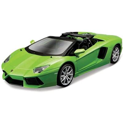 Maisto Lamborghini Aventador LP 700-4 Roadster 1:24 Modelová sada - Limetkově zelená Maisto Lamborghini Aventador LP 700-4 Roadster 1:24 Modelová sada - Limetkově zelená