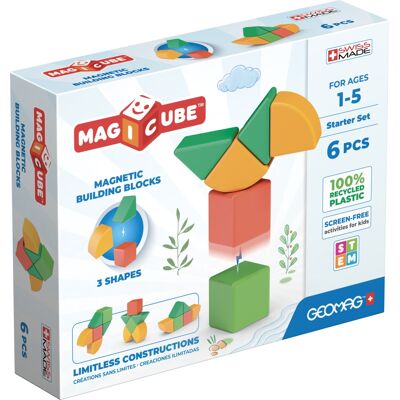 Geomag Magicube Tvarovací Začátečník Sada - Magnetická Stavebnice Geomag Magicube Tvarovací Začátečník Sada - Magnetická Stavebnice