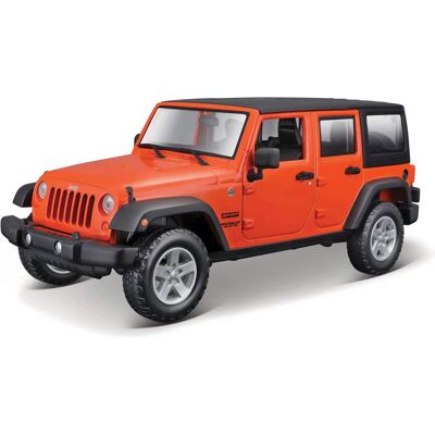 Maisto Jeep Wrangler Unlimited 1:24 2015 oranžová Maisto Jeep Wrangler Unlimited 1:24 2015 oranžová