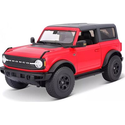 Maisto Ford Bronco Wildtrak 2021 1:18 červená Maisto Ford Bronco Wildtrak 2021 1:18 červená
