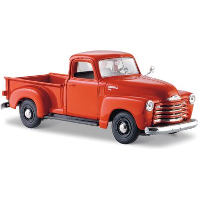 Maisto Chevrolet 3100 Pickup 1950 1:25 oranžová Maisto Chevrolet 3100 Pickup 1950 1:25 oranžová