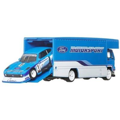 Mattel Hot Wheels Premium Car Culture Team Transport Ford Capri GR5 a Fleet Flyer Mattel Hot Wheels Premium Car Culture Team Transport Ford Capri GR5 a Fleet Flyer
