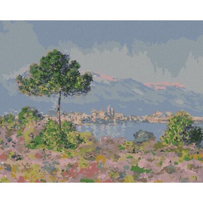 Zuty - Malování Podle Čísel - Antibes Při Pohledu Z Plateau Notre-Dame (Claude Monet), 80X100 Cm, Pl Zuty - Malování Podle Čísel - Antibes Při Pohledu Z Plateau Notre-Dame (Claude Monet), 80X100 Cm, Pl
