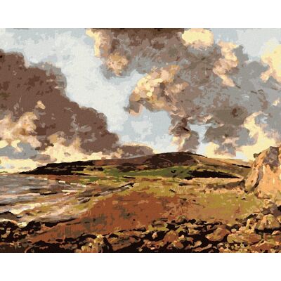 Zuty - Malování Podle Čísel - Weymouth Bay (John Constable), 80X100 Cm, Plátno+Rám Zuty - Malování Podle Čísel - Weymouth Bay (John Constable), 80X100 Cm, Plátno+Rám