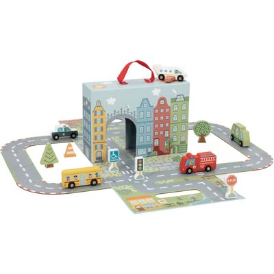 BusyKids Montessori Mobilní hra Město BusyKids Montessori Mobilní hra Město