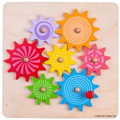 Bigjigs Toys Ozubená kolečka Bigjigs Toys Ozubená kolečka