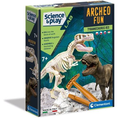 Clementoni Sada fosilií T-Rexa - Edukační dinosaurus Clementoni Sada fosilií T-Rexa - Edukační dinosaurus