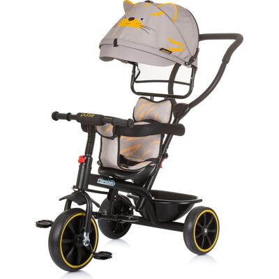 CHIPOLINO Tříkolka se stříškou Pulse 2v1 Tiger CHIPOLINO Tříkolka se stříškou Pulse 2v1 Tiger