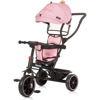 CHIPOLINO Tříkolka se stříškou Pulse 2v1 Princess CHIPOLINO Tříkolka se stříškou Pulse 2v1 Princess