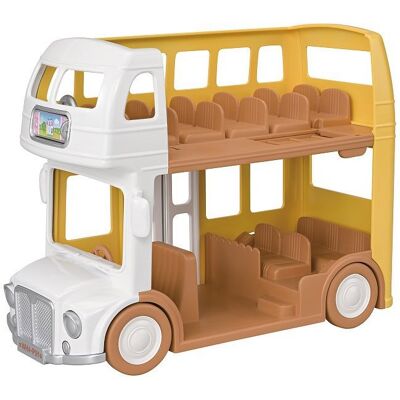 Sylvanian Families Dvoupatrový školkový autobus Sylvanian Families Dvoupatrový školkový autobus