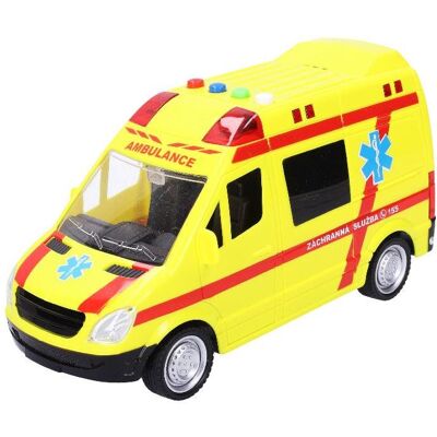 Wiky Auto sanitka s efekty 22 cm Wiky Auto sanitka s efekty 22 cm