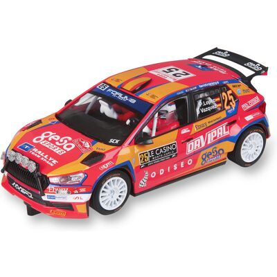 SCX Advance Škoda Fabia WRC2 Pepe López SCX Advance Škoda Fabia WRC2 Pepe López