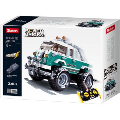 Sluban Power Bricks M38-B1020 Monster SUV vůz R/C T2 na dálkové ovládání Sluban Power Bricks M38-B1020 Monster SUV vůz R/C T2 na dálkové ovládání