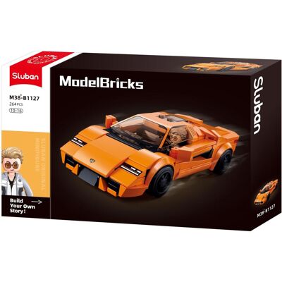 Sluban Model Bricks M38-B1127 Sportovní vůz model 2020 Sluban Model Bricks M38-B1127 Sportovní vůz model 2020
