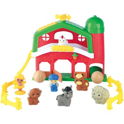 Playgo Farma se zvířátky 29,5 × 27 cm, 7 figurek Playgo Farma se zvířátky 29,5 × 27 cm, 7 figurek