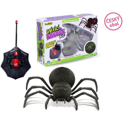 Wiky Pavouk RC svítí ve tmě, 20 cm Wiky Pavouk RC svítí ve tmě, 20 cm