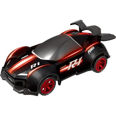 Wiky Závodní, svítící, kouřící RC auto na dálkové ovládání 28 cm Wiky Závodní, svítící, kouřící RC auto na dálkové ovládání 28 cm