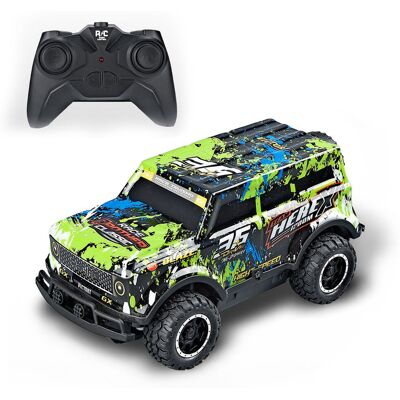 WIKY Auto Monster Rider svítící RC na dálkové ovládání 17,5 cm WIKY Auto Monster Rider svítící RC na dálkové ovládání 17,5 cm